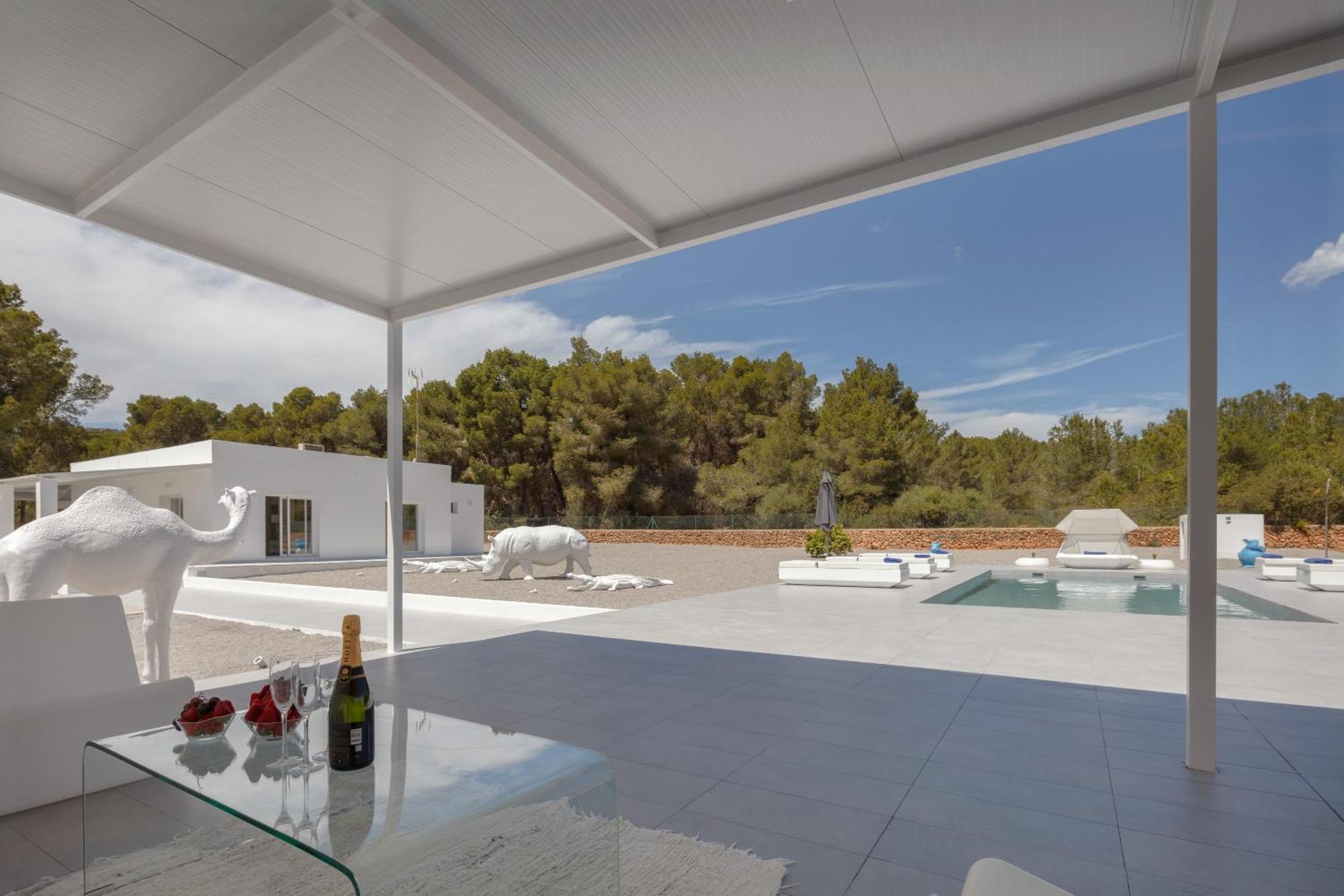 Villa Boutique Can Plana Sant Jordi de ses Salines Bagian luar foto